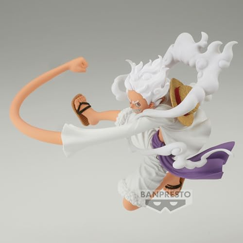 One Piece Money D. Luffy Gear 5 Punch Style Figure