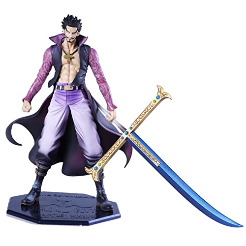 One Piece Official Mihawk Attack Pose Figure
