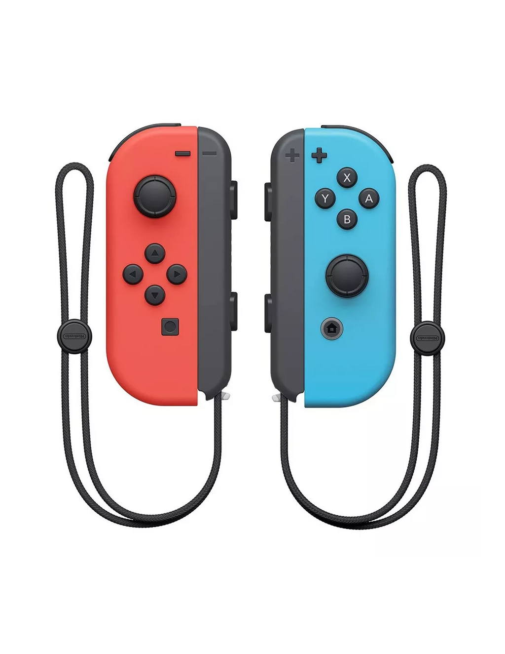 Manette sans fil générique compatible avec Switch - OLED - Rouge Neon et Bleu Neon