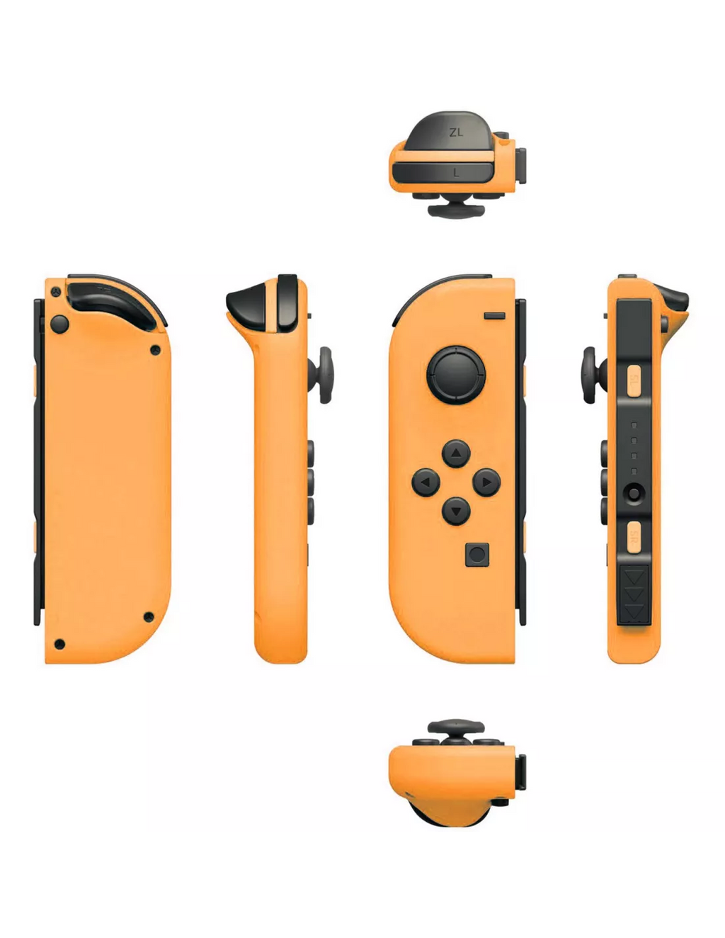 Manette sans fil générique compatible avec Switch - OLED - Violet et Orange Neon